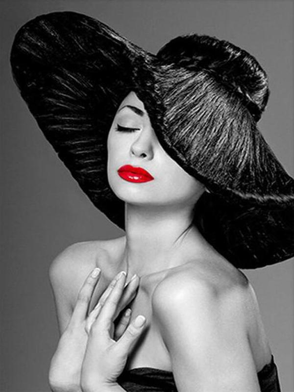 

Diy 5D алмазная живопись сексуальная женщина полная квадратная круглая дрель горный хрусталь вышивка модная девушка мозаика наборы для вышивки крестом Настенный декор AA4669 Square drill 30x40cm белый