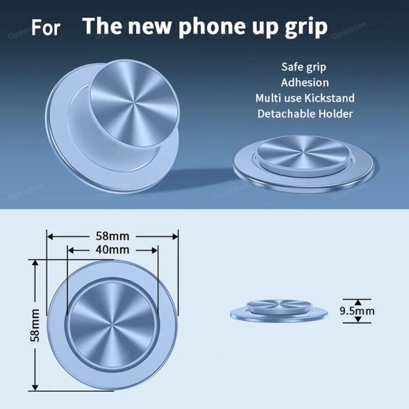 52 Magnet Magnetische Faltbare Handyhalterung Griff Sockel Tasche Für Magsafe IPhone Samsung Sicherer Ring Finger Erweiterbarer Ständer