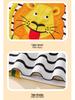 2025 Autumn/Winter Children's Long-Sleeve T-Shirt with Cartoon Lion Embroidery and Floral Design