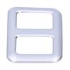 Rear Trunk Trailer Button Frame ABS Silver Trim Fit for Land Rover Defender 2020‑2021