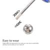 Eease Women's Blue Star Stud Earrings - Delicate Ear Jewelry