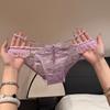 Lady Summer New Style Pure Desire Sexy Lace Romantic Bell Hollow Briefs