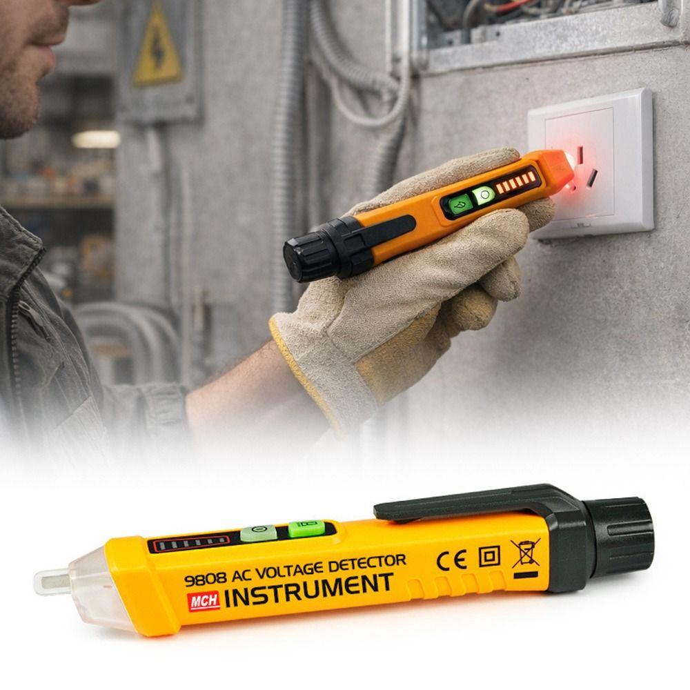 Non-Contact Voltage Tester AC 12V-1000V Electrical Tester Voltage Detectors  Electrician