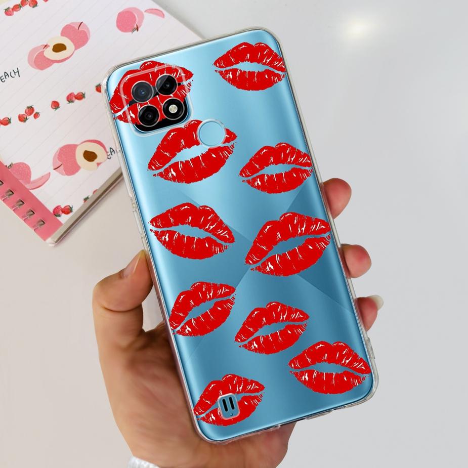 Für Realme C21Y C25Y Hülle Niedliche Bemalte Abdeckung Weiche Silikon Handyhülle Für Realme C25Y C 21 Y RealmeC21Y RelmeC25Y Rückabdeckung Taschen