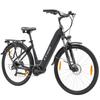 TTGO ZZ-28ST zwart/wit 250W BAFANG middenmotor+36V20AH uitneembare accu 700C * 45C inch banden Ximano 9-speed stads elektrische fiets