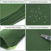 Flood Defense Sandbags Heavy Duty Canvas Reusable 14Pcs Water Barriers for Emergency Home Yard Basement Use