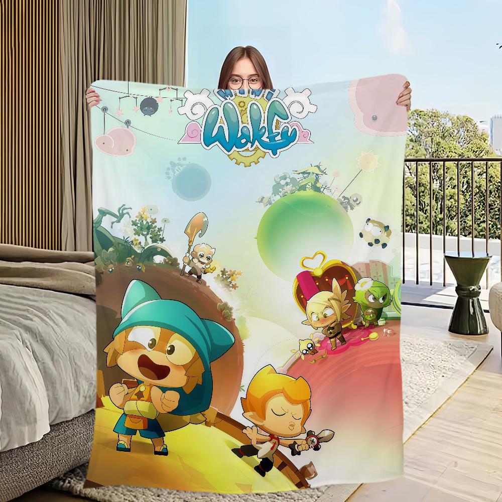 

W-Wakfu Game Blanket Flannel warm comfort soft plush blanket For Picnic Beds Sofas Homes And Bedrooms 30x40in