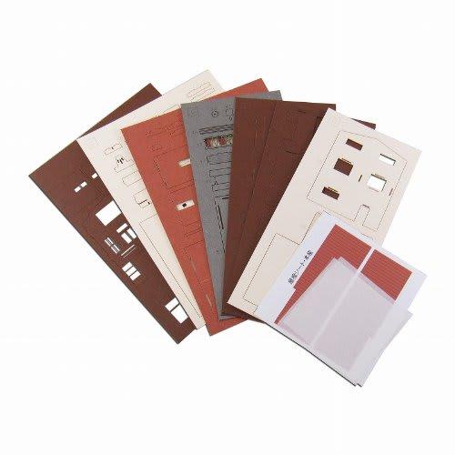 Sankei 1/150 Nostalgic Diorama Series Bookstore Paper Craft