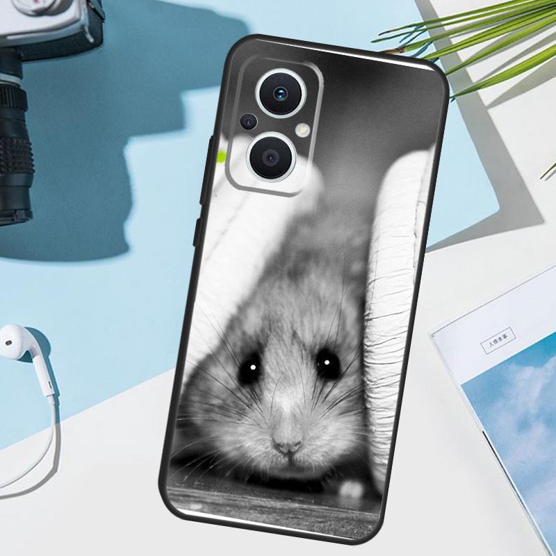 Cute Lovely Pet Hamster Cover For OPPO Reno 14 Pro 10 11 12 13 14F 13F 12F 11F 7 8 Lite OPPO Find X9 X6 X5 X8 Pro Case