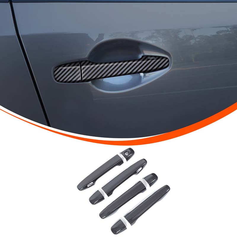 ABS Carbon Fiber For Subaru Forester 2026+ Center Control Shift Panel Air Outlet Frame Glass Lift Frame Sticker Accessories