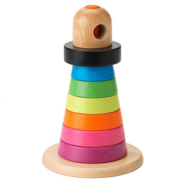 

Ikea MULA ring insertion toy, mixed colors, 1 piece, Korean baby products