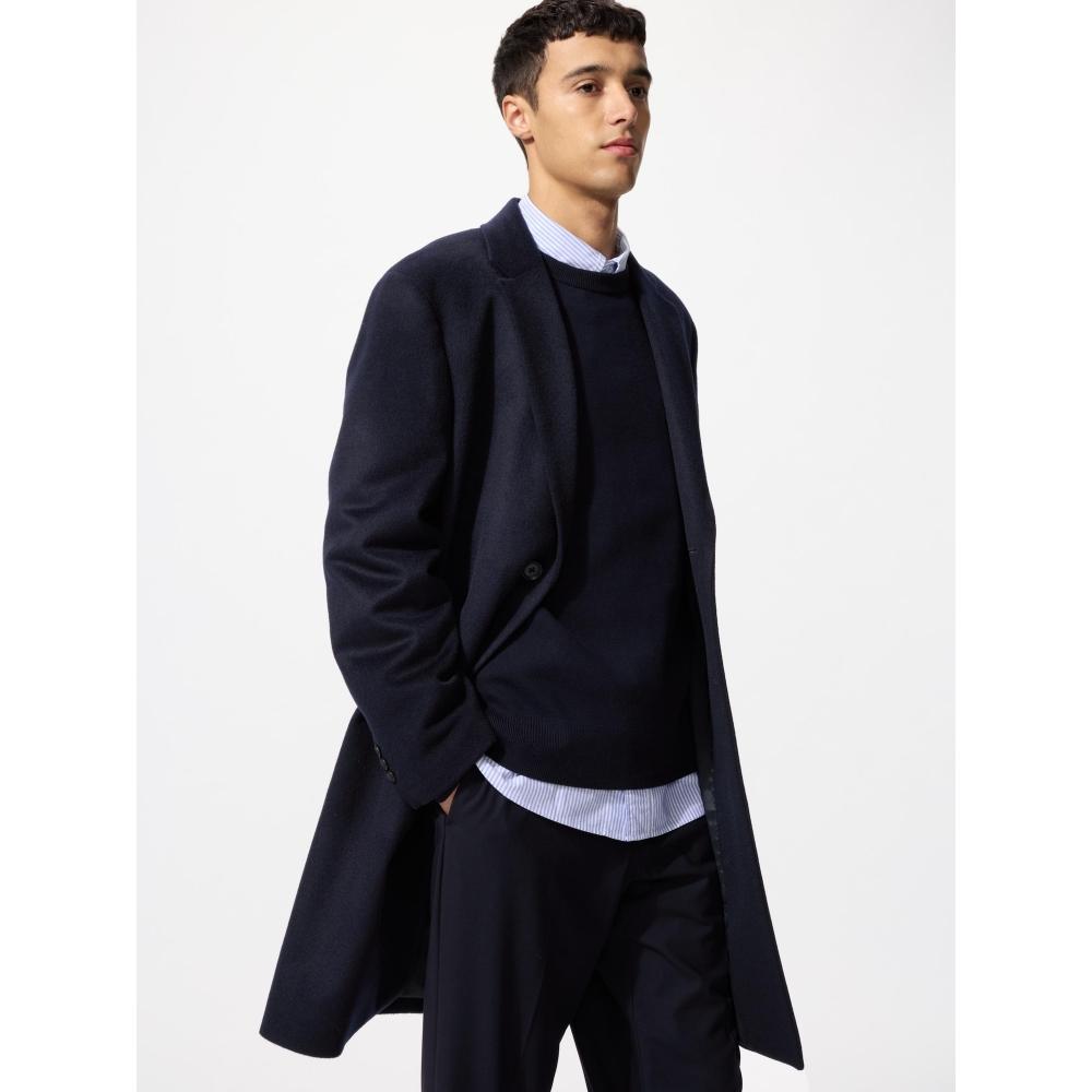 Uniqlo Wool Cashmere Chester Field Coat