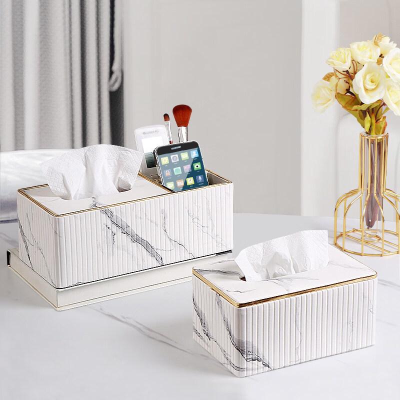 Yuzhuxun Luksusowe Skórzane Pudełko na Chusteczki