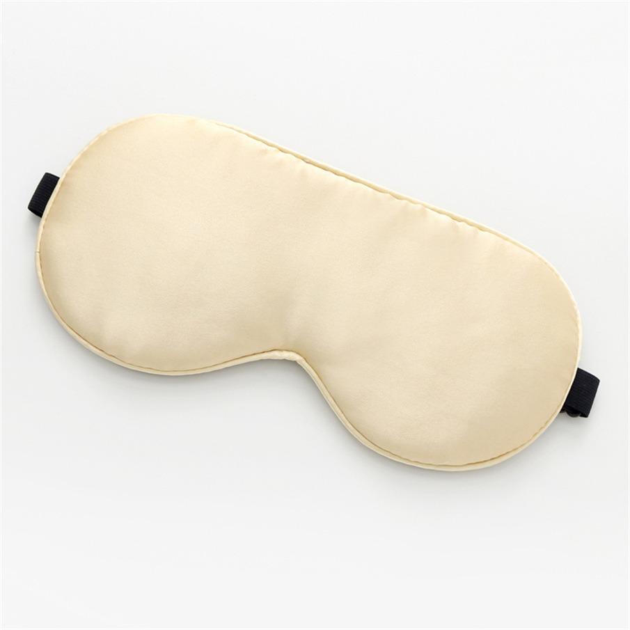Durable And Safe Silk Sleep Mask 100% Real Natural Pure Silk Eye Masks With Adjustable Strap For Sleeping Blocks Light Reduces Puffy Eyes