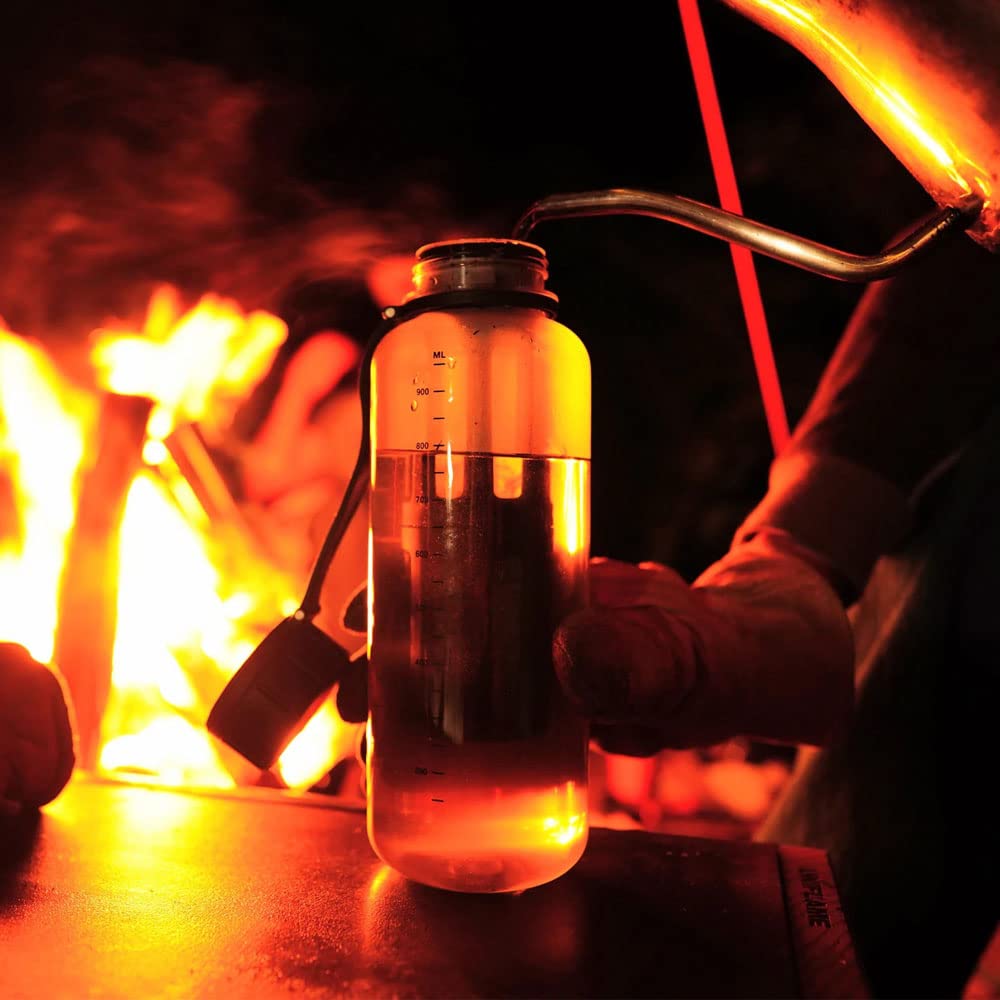 RIVERS Bottle Strainer reusable bottles and STOUT BSLBK (for air) Long, Black,