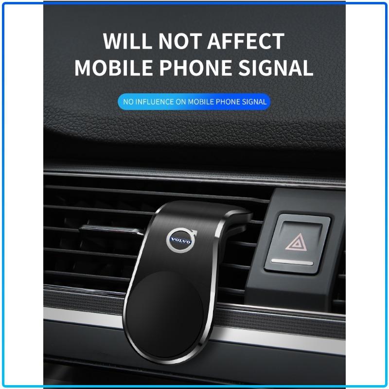 1Pcs Car Magnetic L-shaped Car Dedicated GPS Phone Holder For Volvo XC90 XC60 XC70 XC40 V90 V60 V40 C70 C30 S80