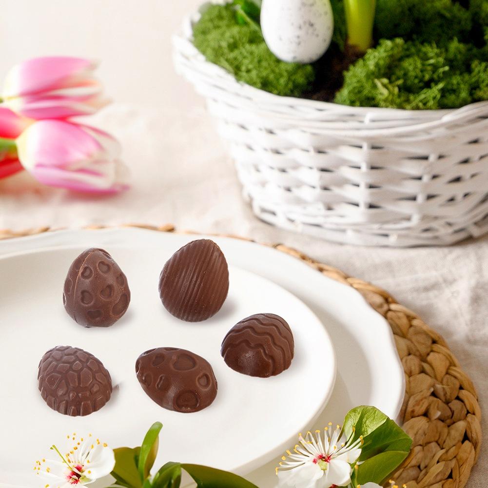Forma do pieczenia ciastek pralin pralinek silikonowa brązowa jajka SILLINIE ORION 154407