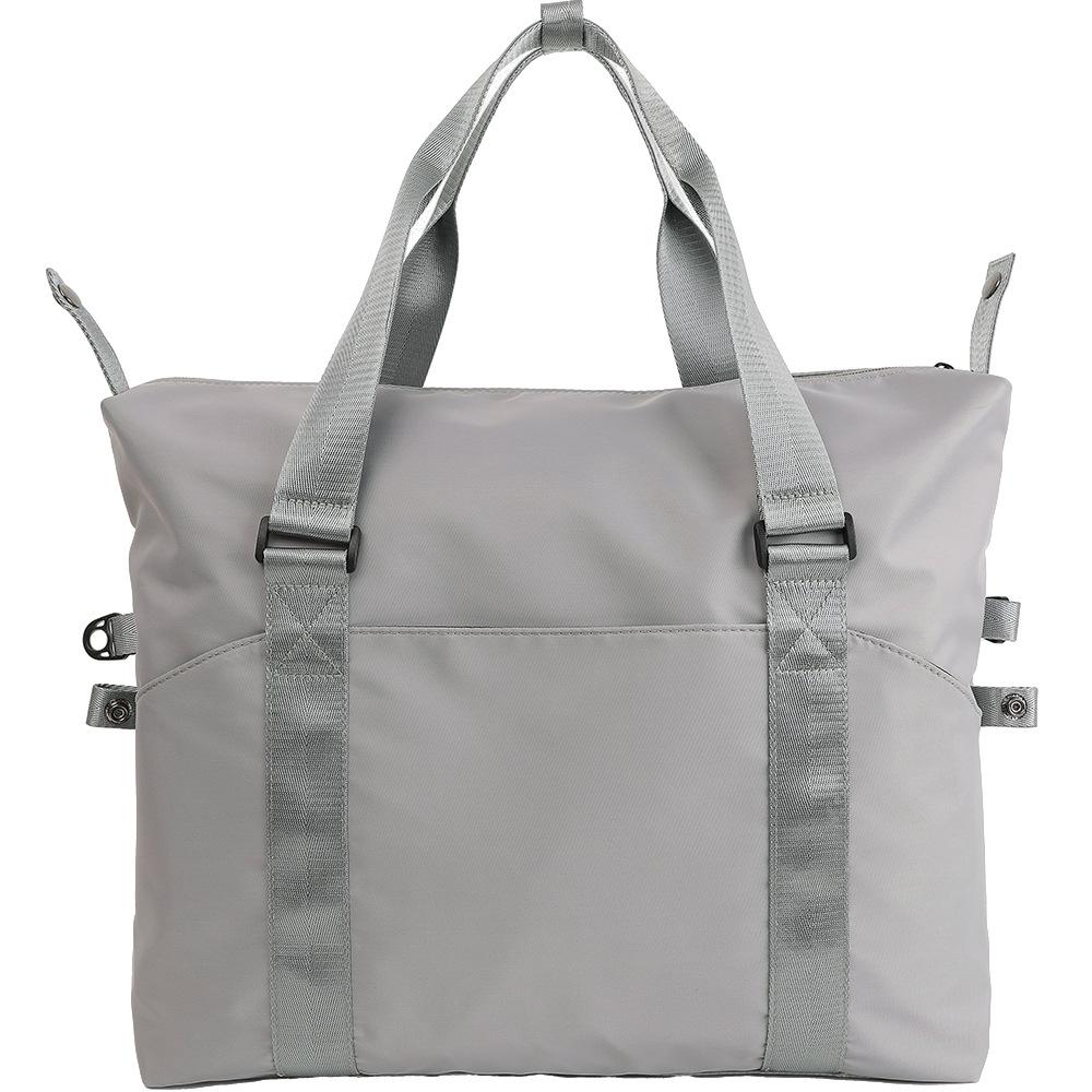 Tide brand nylon cloth travel bag large capacity luggage bag anti-splashing maternity bag handbag dry and wet separation yoga bag