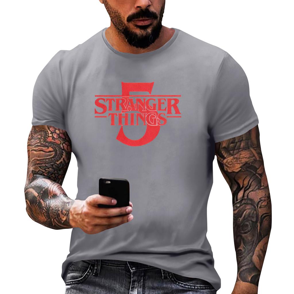 Men's Short Sleeve T-Shirt With Movie And TV Print