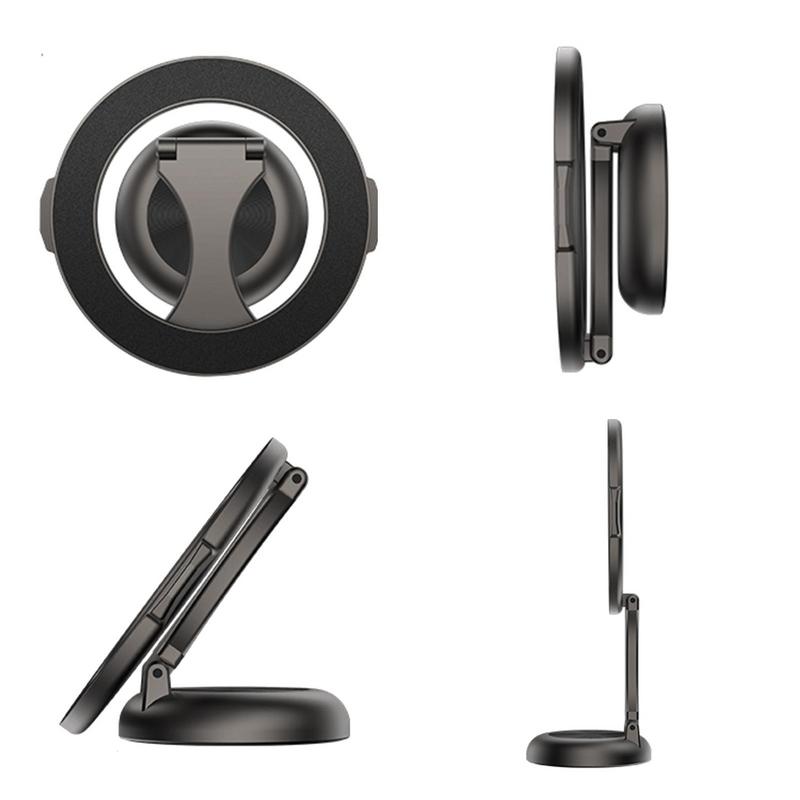 360 Degree Rotation Magnetic Phone Holder For Car Hands Free Phone Car Holder Mount Dash Phone Mount Fit For All Smartphone