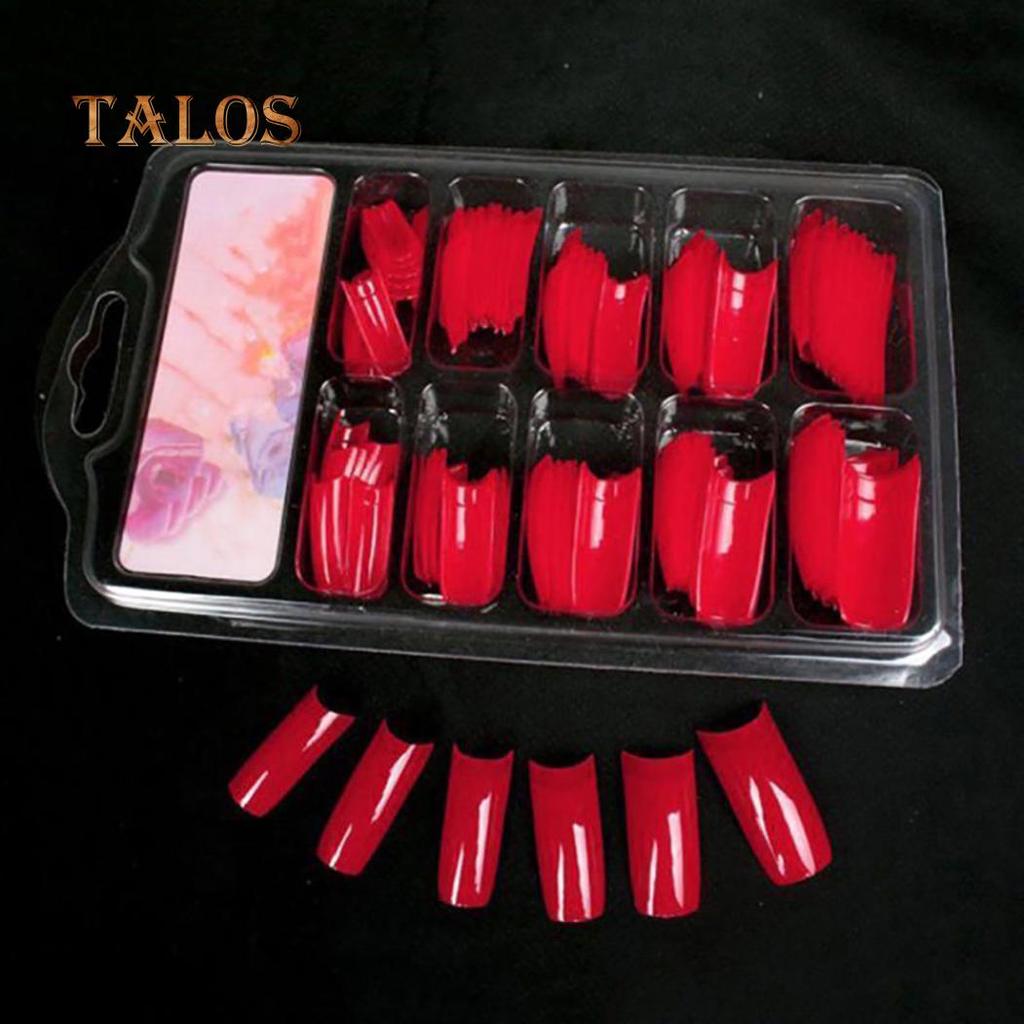Buy DIY Charming False Nail Tips Acrylic Gel French Nail Art Colored