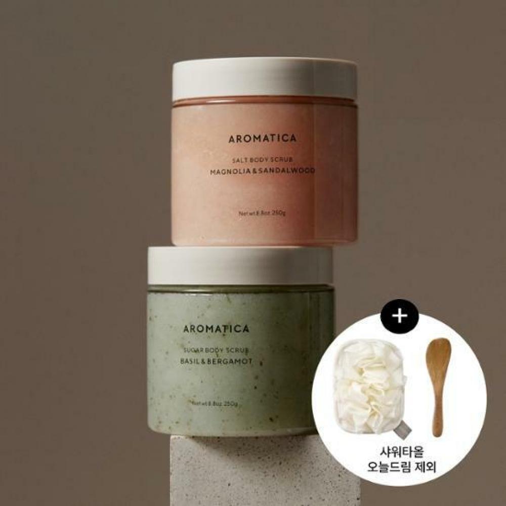 

AROMATICA [НОВИНКА] Скраб для тела Aromatica 250 г Выберите 1 из 2 типов (+ деревянная лопаточка)