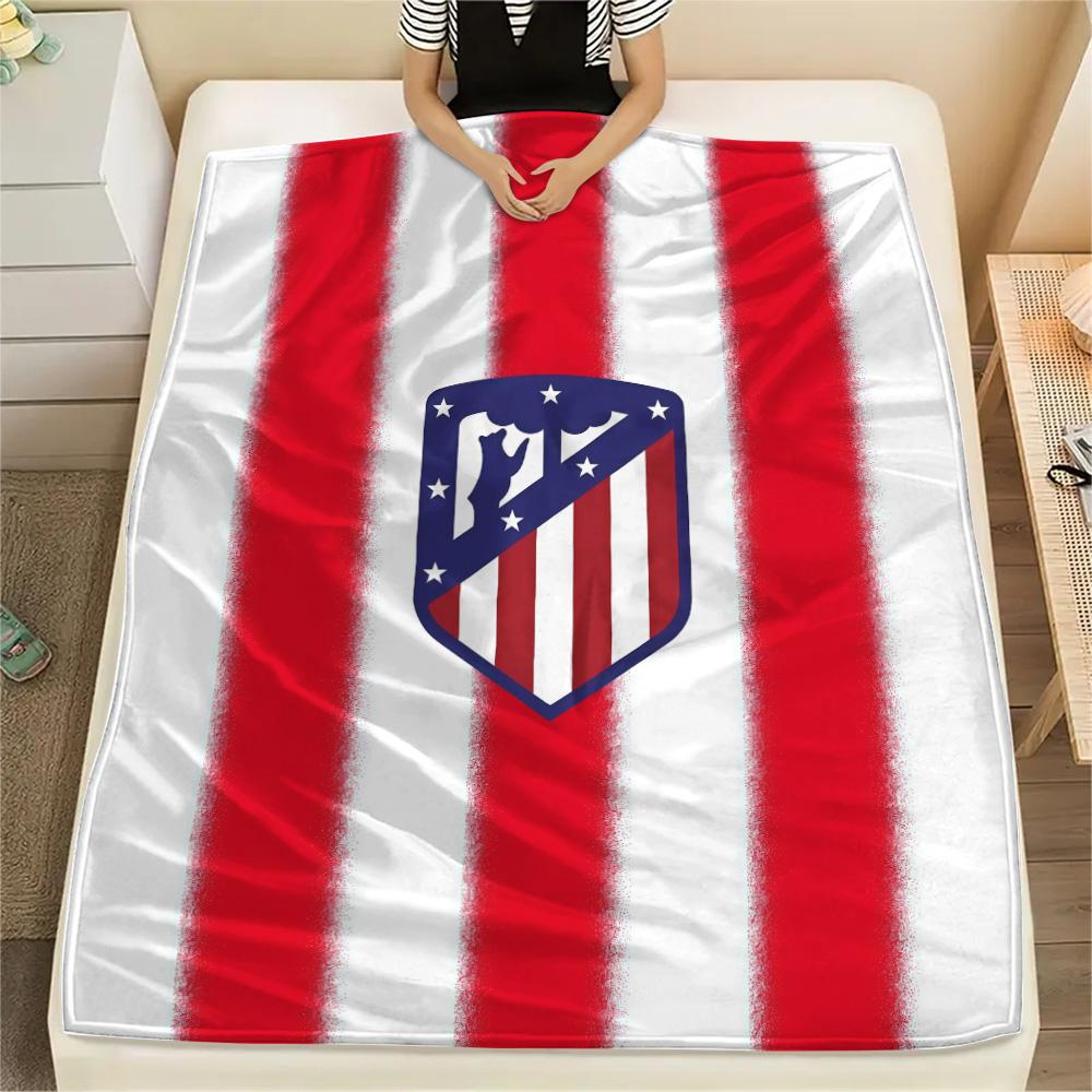 Club Atletico de Madrid2 Flannel Blanket, High quality Comfortable for All Seasons, Home Decor, Warmth and Comfort