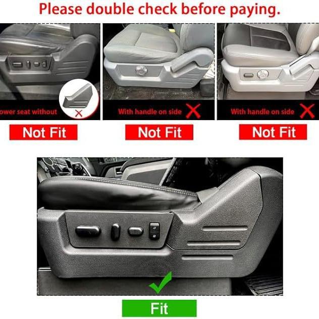 Ford F150 Seat Side Cover 2009-2014 OE 9L3Z-1662187-EA Compatibility