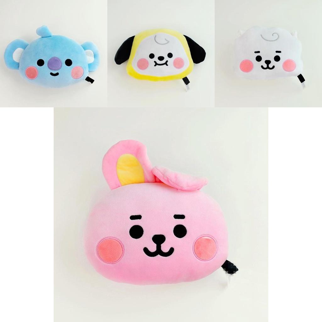 Bt21 Bts Kpop Plush Soft Car Neck Pillows Auto Rest Headrest Cushion Car Pillow