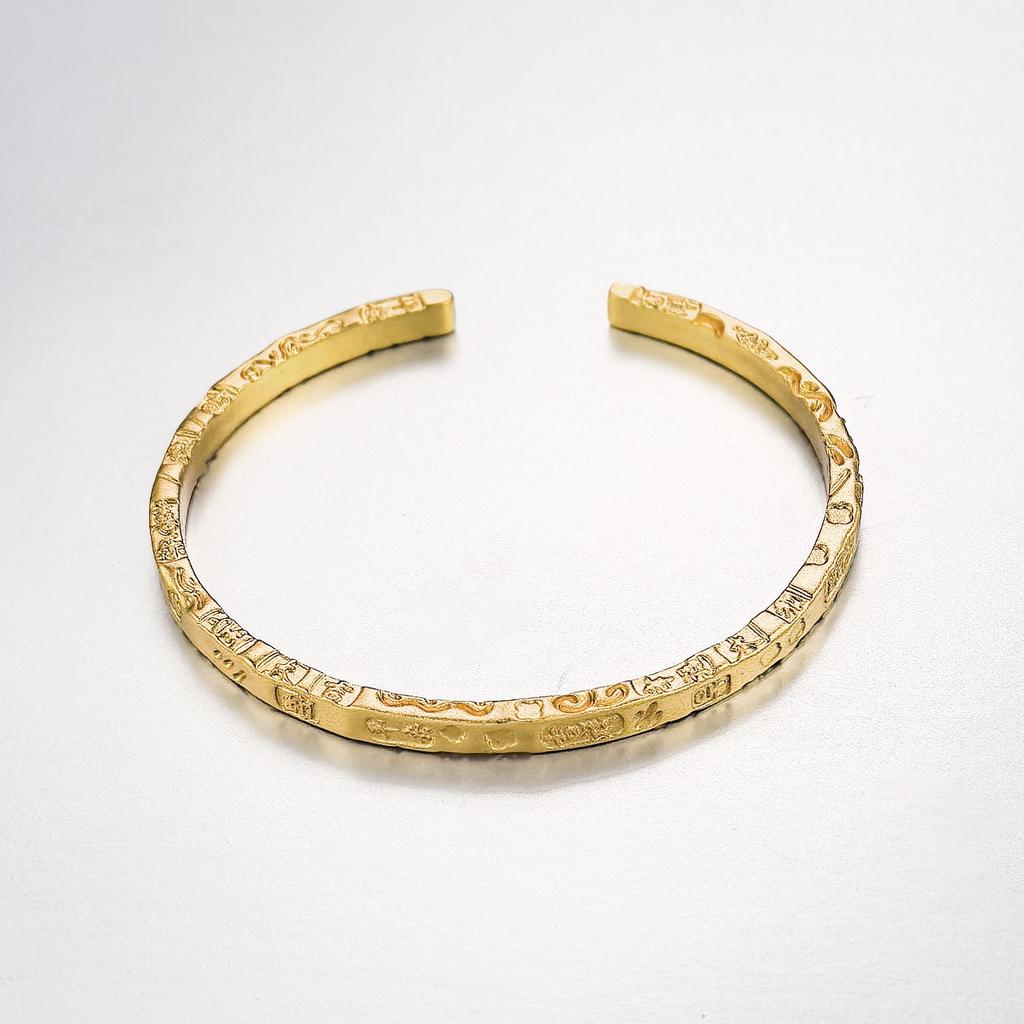 Women's Light Luxury Gold-Plated Copper Bracelet - Elegant, Fashionable, Anti-Oxidation Design