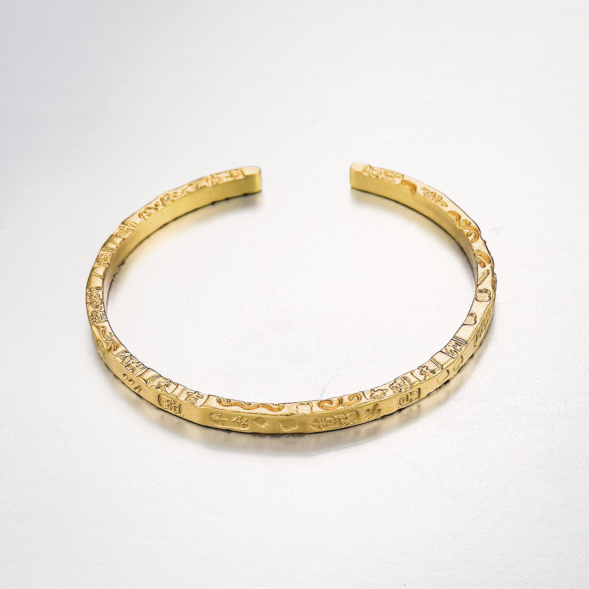 Women s Light Luxury Gold-Plated Copper Bracelet - Elegant, Fashionable, Anti-Oxidation Design Copper Plated Real Gold