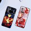 Anime Inuyasha For Xiaomi Redmi Note 12 Turbo 11E 11S 11 11T 10 10S 9 9T 9S Pro Plus 5G Black Phone Case
