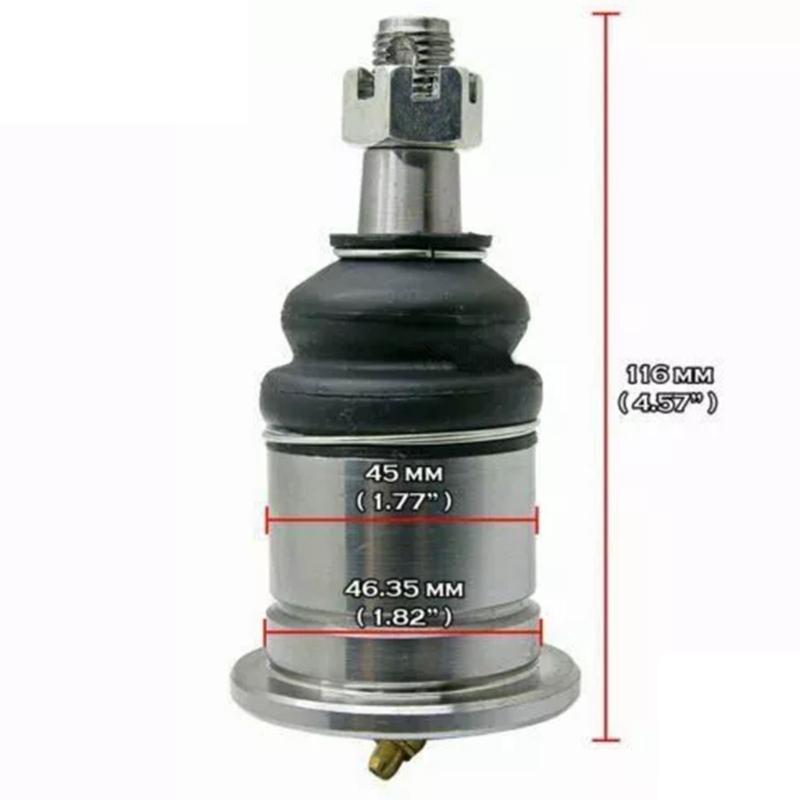 Car Extended Upper Greasable Ball Joint for Hilux Vigo Replacement Accessory Automotive Extended Front Upper Ball Joint