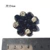 Fan Flower Rhinestone Beaded Patches Perle Pour Coudre Vetement Applique Sew On Patches for Clothes Bordados Para Costura