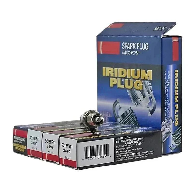 4pcs 3499 SC16HR11 Iridium Spark Plug for TOYOTA COROLLA MATRIX PRIUS C-HR CHR SCION IQ IM XD LEXUS CT200H 1.8 1.8L 2.0L