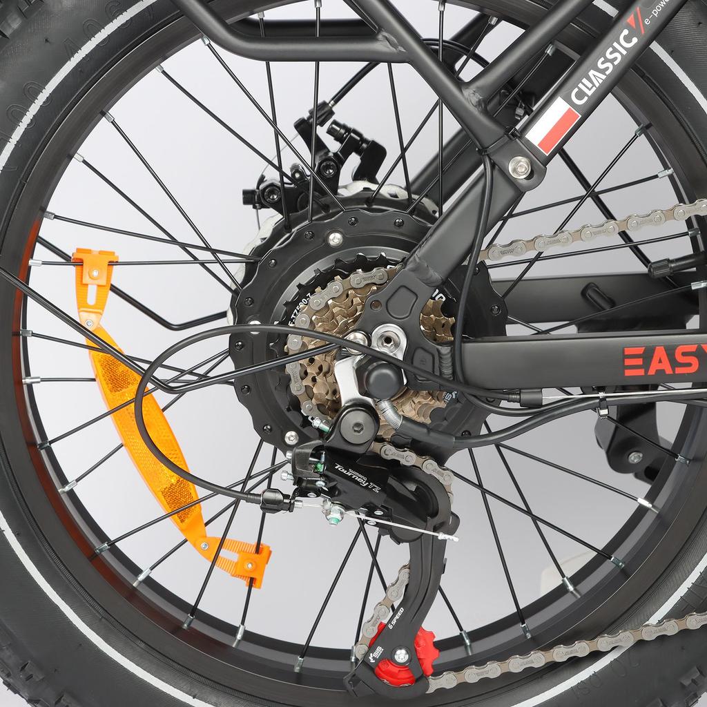 BAOLUJIE DZ-2030 Electric Bike 20*4.0'' Inch Tires 500W Motor 48V16AH Battery Max Speed 40KM/H Mechanical Disc Brakes