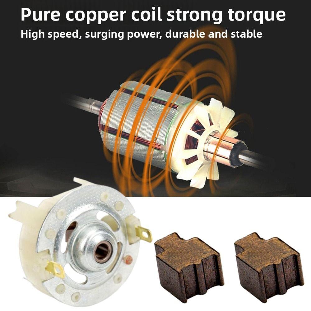 Plastic Carbon Brush Holder RS775 12-25V Charging Drill Bit RS775/750 Motor Carbon Brush