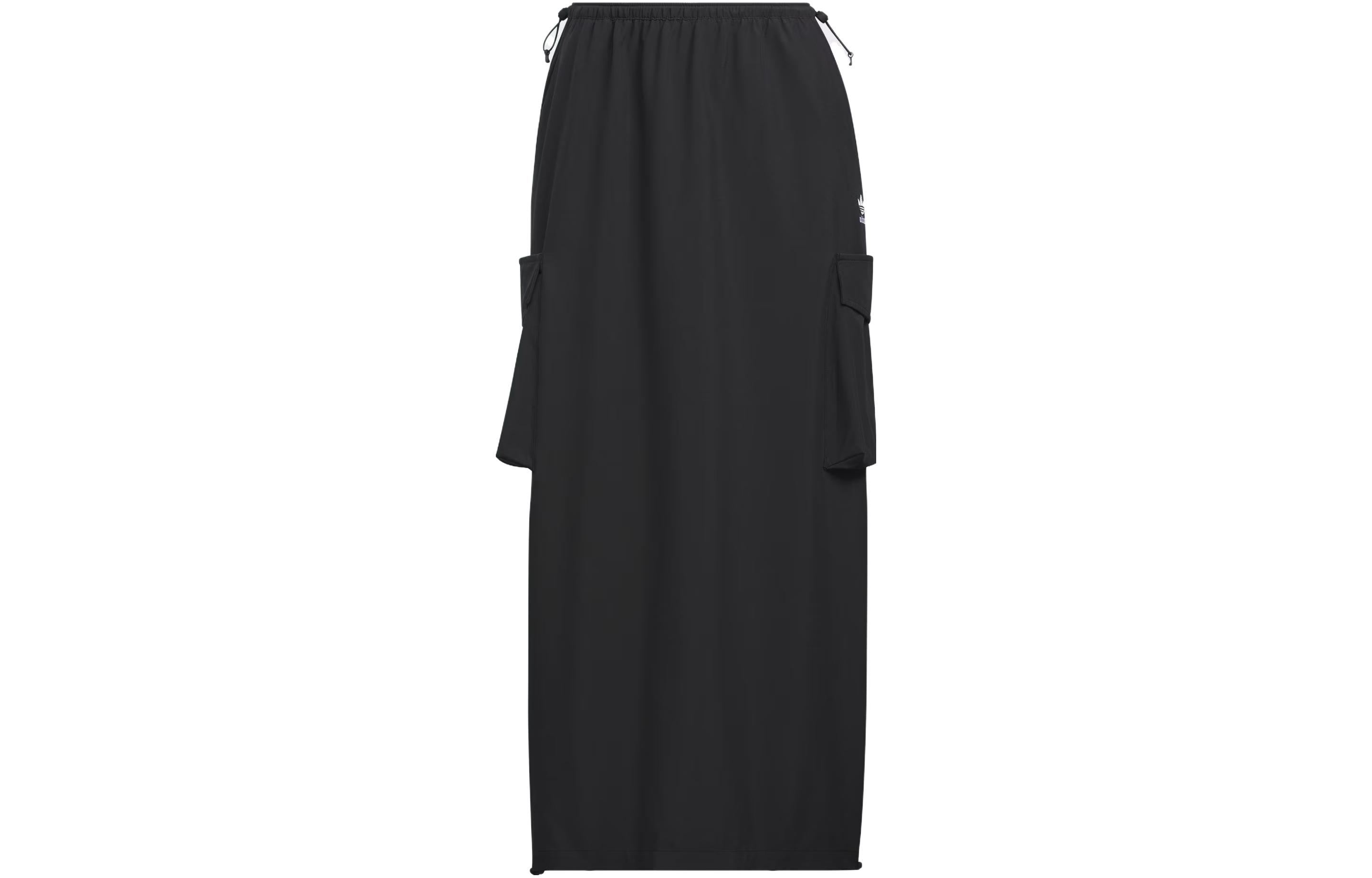 Adidas Originals Casual Long Skirt Women s Black IY9493 XS