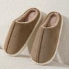 House Slippers for Women Soft Cotton Slippers Men's Autumn and Winter 2025 New Indoor Plush Slippers Women's Winter Warm