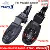 For Peugeot 206 207 301 307 308 406 3008 Citroen C5 Cruise Control Lever Switch Speed Limit Button 6242Z8 6242.Z8 6242Z9 6242.Z9