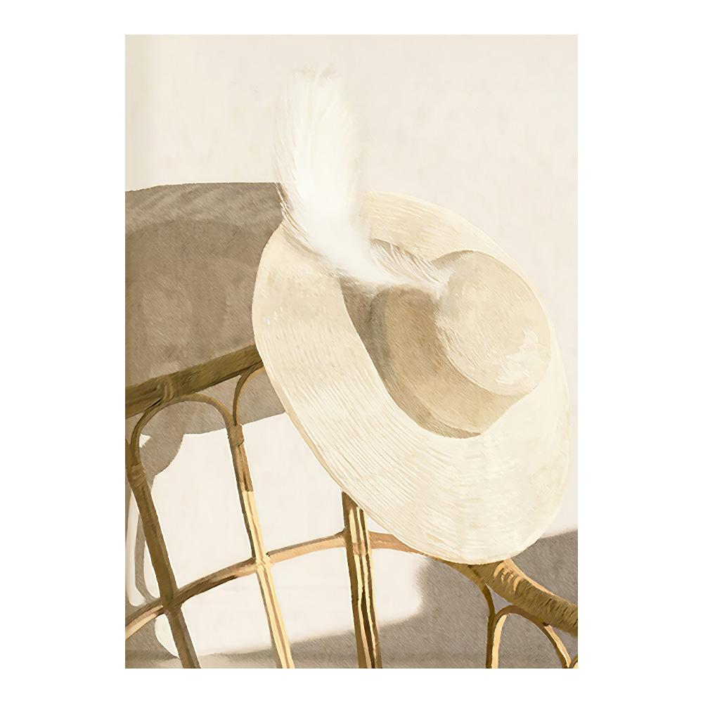 Bej Papură Păpădie Artă de Perete Pictură Floare Uscată Iarbă Plante Imprimeu pe Pânză Nisip Mână Poster Imagini de Perete Nordice Decor Acasă