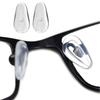 25 Pair/Lot Silicone Eyeglass Airbag Soft Nose Pad On Nose Pad Glasses Massage for Health Care Anti-Slip Tool for Sungla
