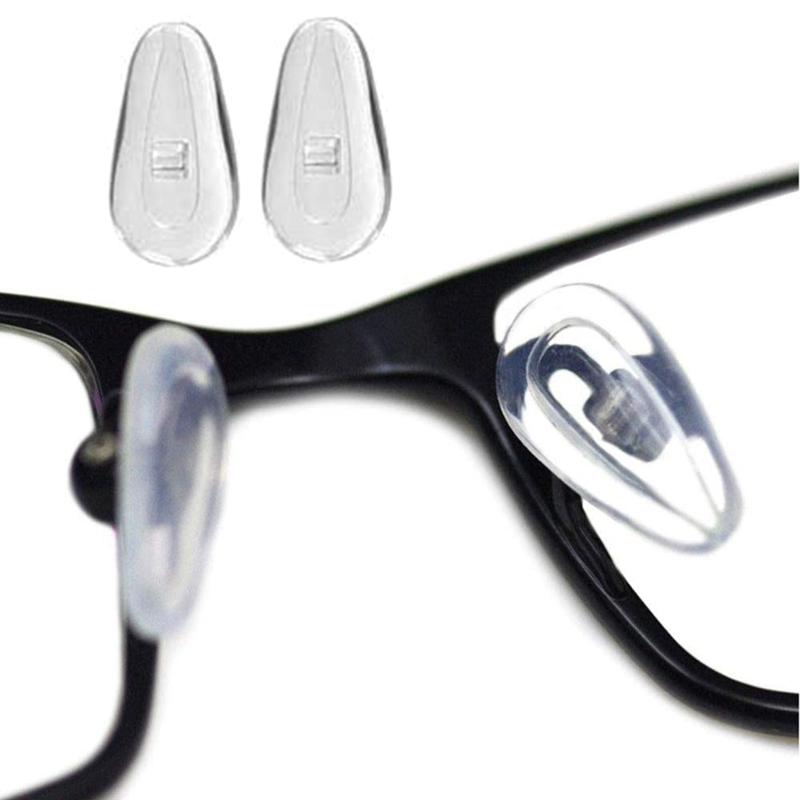 25 Pair/Lot Silicone Eyeglass Airbag Soft Nose Pad On Nose Pad Glasses Massage for Health Care Anti-Slip Tool for Sungla