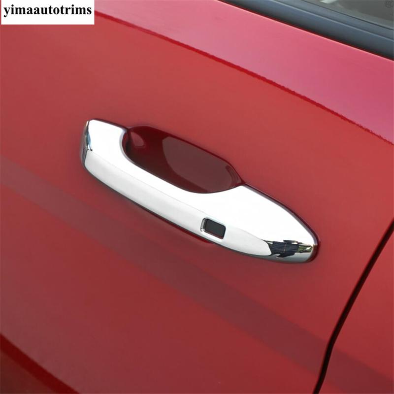 ABS Chrome Accessories For Hyundai Creta - Rearview Mirror Cap Front Rear Bumper Fog Lights Lamp Door Handle Cover Trim