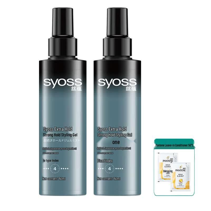 Syoss Strong Hold Styling Gel Water Set