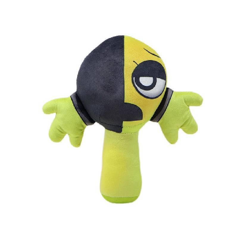 

Sprunki Tea Green Plush Toys Cartoon Stuffed Doll Game Peripheral Kids Gift