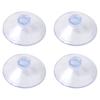 Transparent Suction Cup Wall Hooks 4pcs/10pcs Bathroom Clear