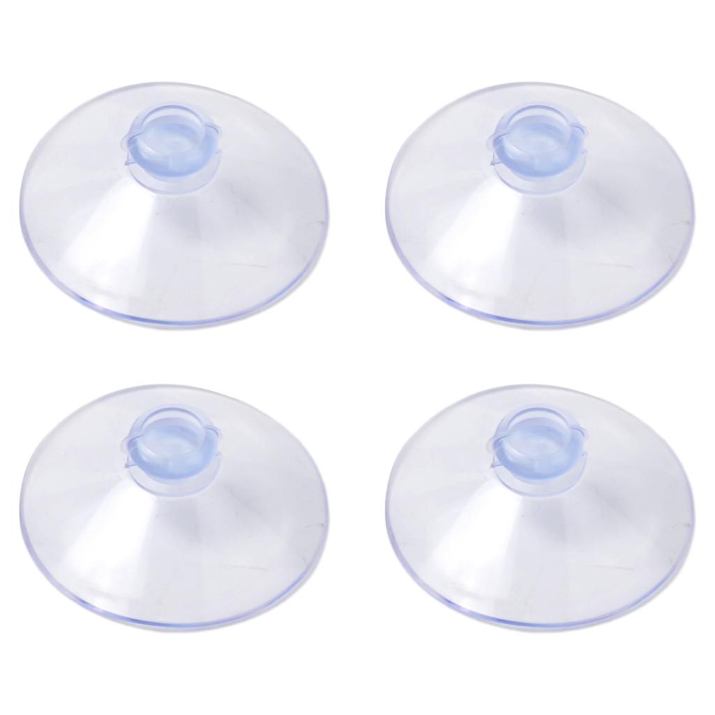 Transparent Suction Cup Wall Hooks 4pcs/10pcs Bathroom Clear
