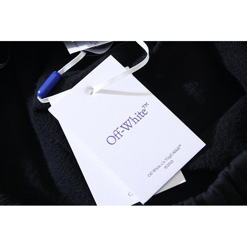 1213 Off-White 2025 Spring/Summer New OW Dissolved Arrow Printed Men's and Women's Casual Loose Shorts