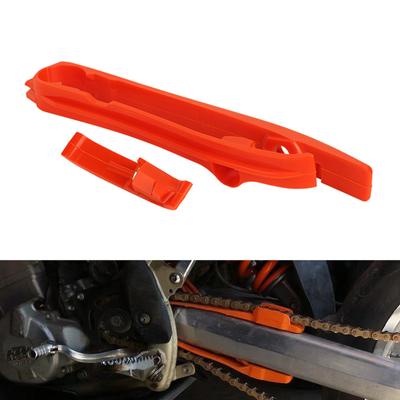 Motocykl Czarny Plastikowy Łańcuch Prowadnica Ochraniacze Przewody Hamulcowe Zaciski Akcesoria do Motocykla